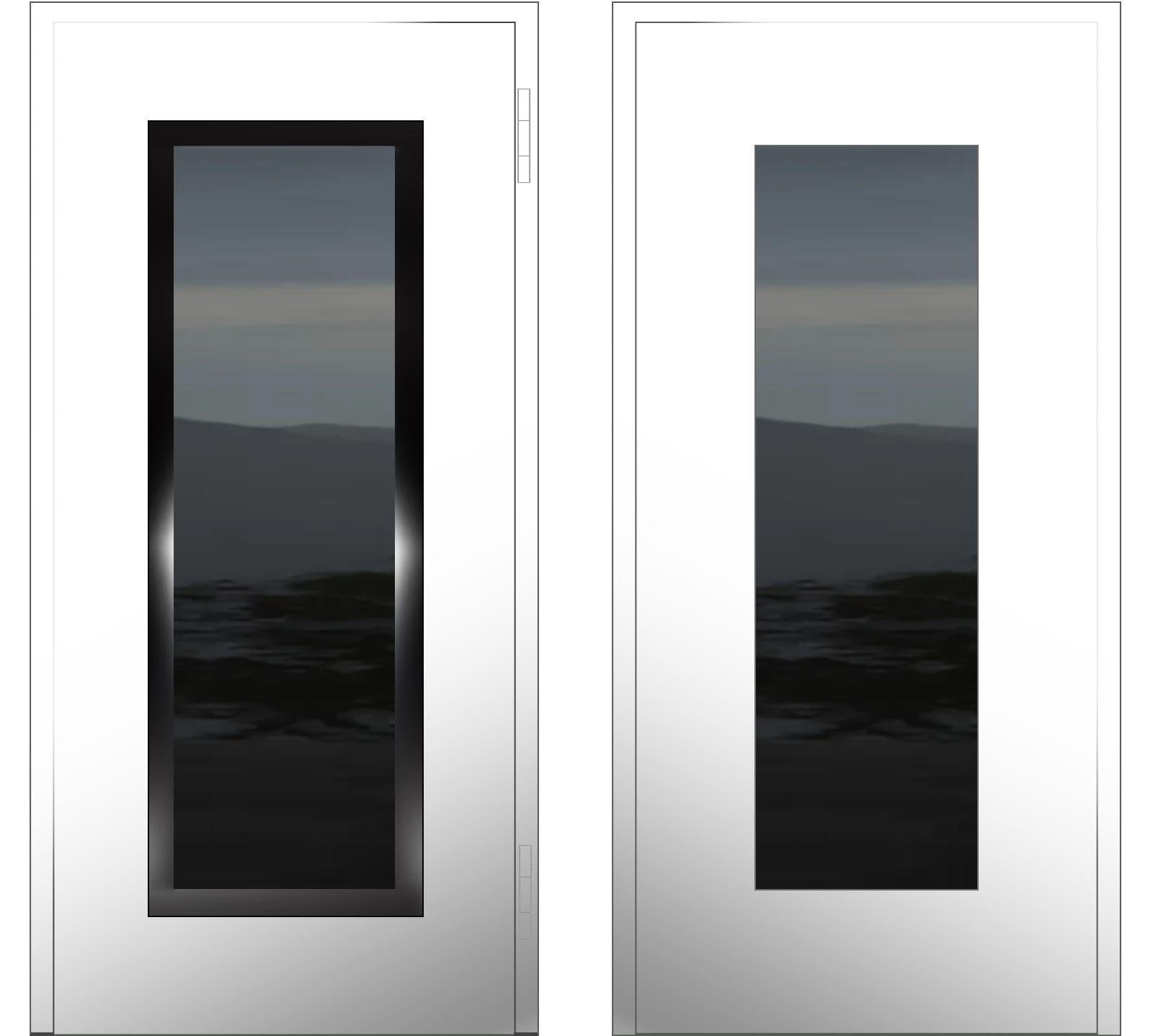 Дверь A-011 S Белый